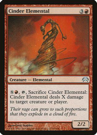 Cinder Elemental Magic Planechase