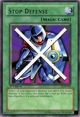 Stop Defense [1st Edition] LOB-095 YuGiOh Legend of Blue Eyes White Dragon Prices