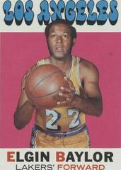 Elgin Baylor #10 Basketball Cards 1971 Topps Prices