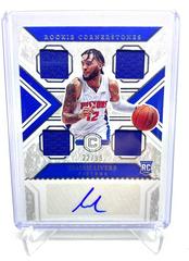 Isaiah Livers #RCO-ILV Basketball Cards 2021 Panini Chronicles Rookie Cornerstones Autographs Prices