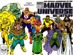 Official Handbook of the Marvel Universe #6 (1989) Comic Books Official Handbook of the Marvel Universe Prices