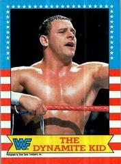 Dynamite Kid Wrestling Cards 1987 Topps WWF Prices