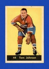 Tom Johnson #44 Hockey Cards 1960 Parkhurst Prices