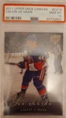 Calvin de Haan Hockey Cards 2011 Upper Deck Canvas Prices