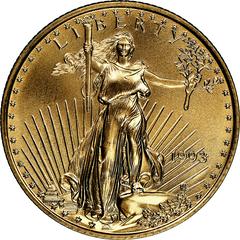 1993 Coins $10 American Gold Eagle Prices
