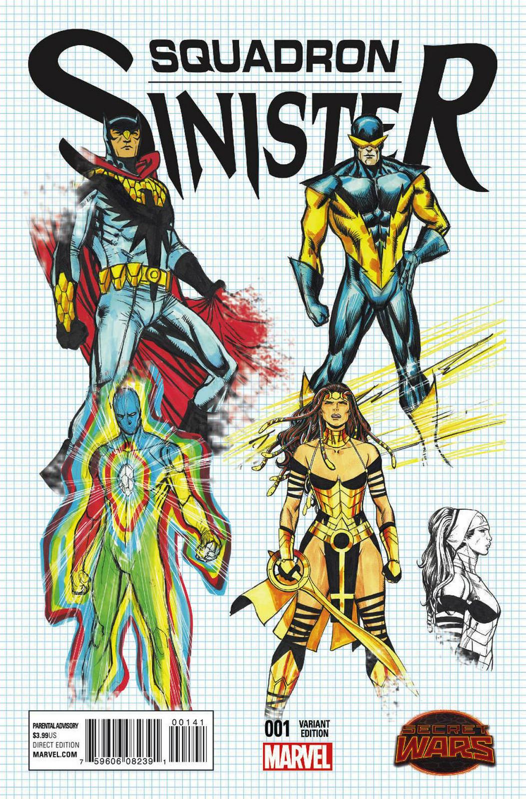 Squadron Sinister [Pacheco] #1 (2015) Comic Books Squadron Sinister