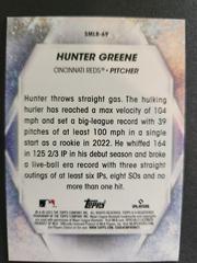 Back | Hunter Greene Baseball Cards 2023 Topps Update Stars of MLB