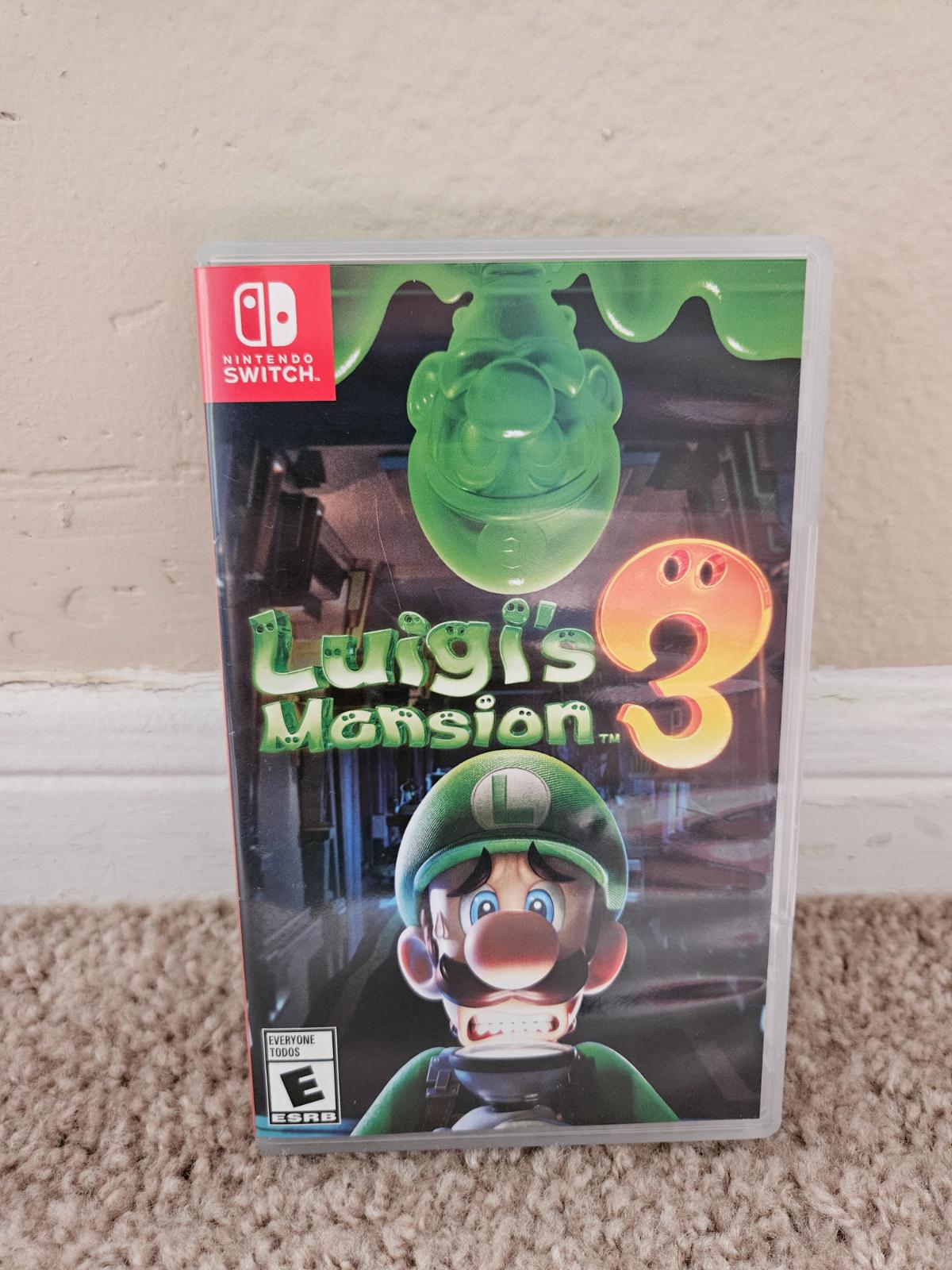 Luigi's Mansion 3 | Item, Box, and Manual | Nintendo Switch