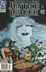 Justice League America [Newsstand] #91 (1994) Comic Books Justice League of America Prices