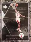 Michael Jordan #J8 Basketball Cards 1998 Upper Deck Ovation Jordan Rules Prices