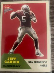 Jeff Garcia #94 Football Cards 2002 Fleer Platinum Prices