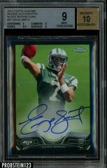 Geno Smith [Throwing Autograph Black Refractor] Football Cards 2013 Topps Chrome Prices