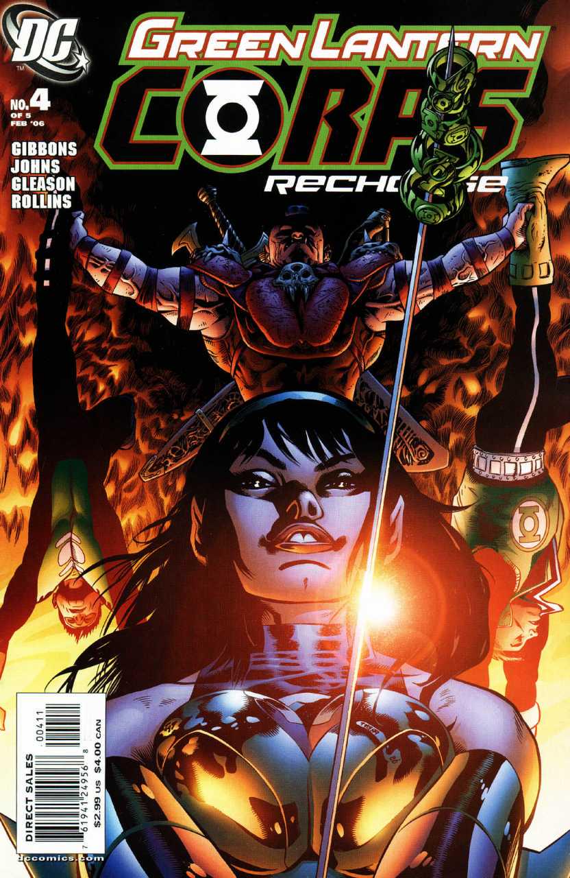 Green Lantern Corps: Recharge #4 (2005) Comic Books Green Lantern Corps: Recharge