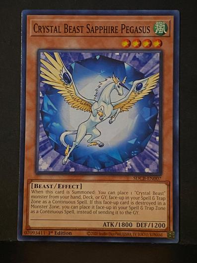 Crystal Beast Sapphire Pegasus SDCB-EN007 photo