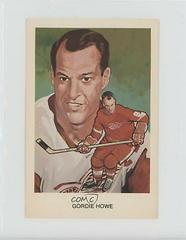 Gordie Howe Hockey Cards 1983 Hall of Fame Postcards Prices