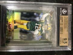 Aaron Rodgers [Camo Refractor] Football Cards 2015 Topps Chrome Mini Prices