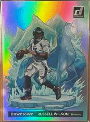Russell Wilson #DT-RW Football Cards 2022 Panini Donruss Downtown Prices