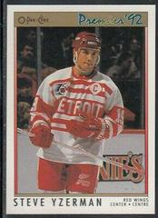 Steve Yzerman #73 Hockey Cards 1991 O-Pee-Chee Premier Prices