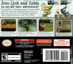 Back Cover | Zelda Spirit Tracks Nintendo DS