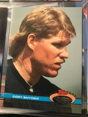 Cory Snyder #488 Baseball Cards 1991 Stadium Club Prices