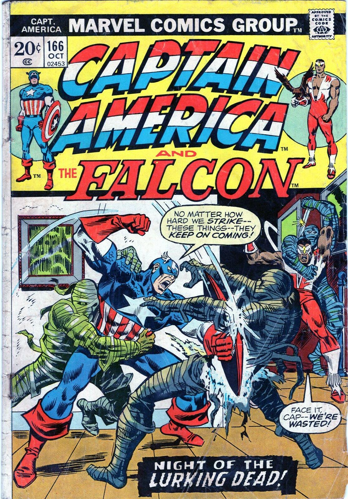 Captain America #166 (1973) Comic Books Captain America