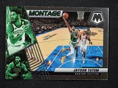 Jayson Tatum #1 Basketball Cards 2021 Panini Mosaic Montage Prices