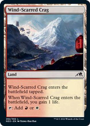 Wind-Scarred Crag #282 Cover Art
