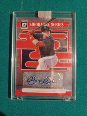 2021 Bobby Dalbec 5/8 Ssp | Bobby Dalbec [Pandora] Baseball Cards 2021 Panini Donruss Optic Signature Series
