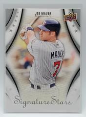 Joe Mauer #59 Baseball Cards 2009 Upper Deck Signature Stars Prices