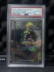 Davante Adams [Running Forward Autograph Playoff Ticket] Football Cards 2014 Panini Contenders Prices