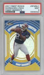 Marshawn Lynch [Gold Refractor] #RFM-MLY Football Cards 2007 Topps Finest Moments Prices