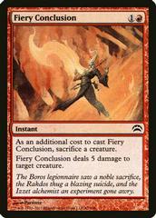 Fiery Conclusion Magic Planechase 2012 Prices