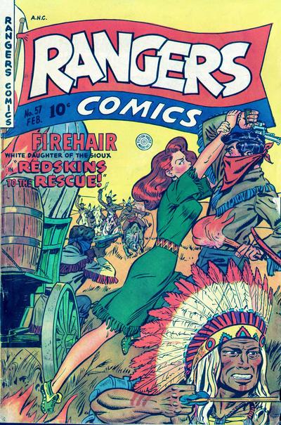 Rangers Comics #57 (1951) Comic Books Rangers Comics