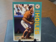 Chris Hoiles #9 Baseball Cards 1992 Fleer Prices