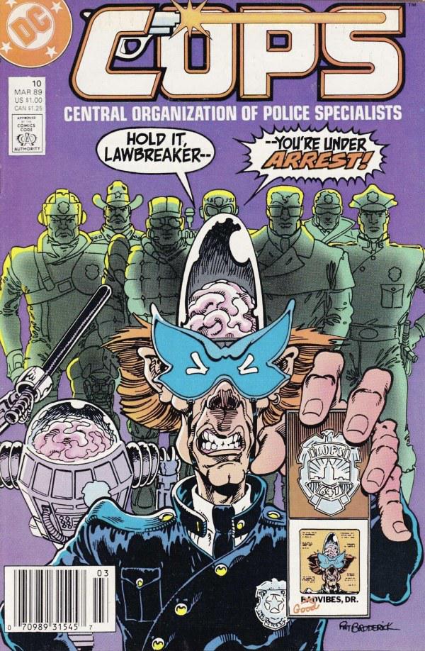 COPS [Newsstand] #10 (1989) Comic Books COPS (DC)