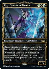 Rigo, Streetwise Mentor [Gilded Foil] #394 Magic Streets of New Capenna Prices