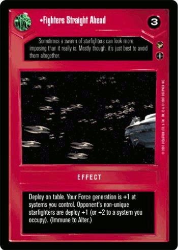 Fighters Straight Ahead [Limited] Star Wars CCG Theed Palace