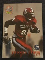Thomas Lewis Football Cards 1994 Classic Draft Stars Prices