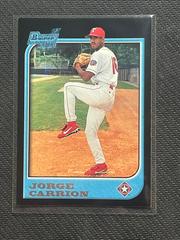 Jorge Carrion #421 Baseball Cards 1997 Bowman Prices