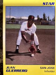 Juan Guerrero #86 Baseball Cards 1989 Star Prices
