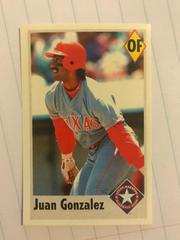 Juan Gonzalez Baseball Cards 1995 Fleer Panini Stickers Prices