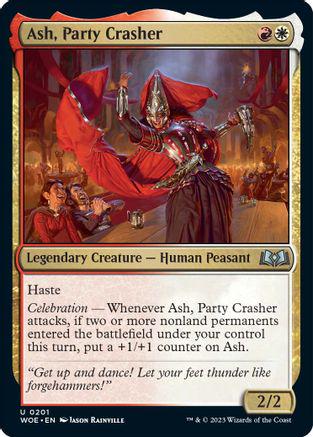 Ash, Party Crasher #201 Magic Wilds of Eldraine