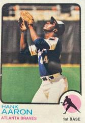Hank Aaron #100 Baseball Cards 1973 Topps Prices