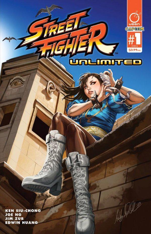 Street Fighter Unlimited [AOD Collectibles] #1 (2015) Comic Books Street Fighter: Unlimited