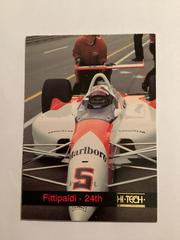Fittipaldi - 24th #11 Racing Cards 1993 Hi Tech Prices