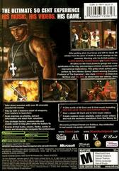 Back Cover | 50 Cent Bulletproof Xbox
