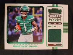 Ahmad 'Sauce Gardner #RSV-ASG Football Cards 2022 Panini Contenders Rookie Ticket Swatches Prices