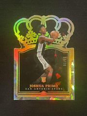 Joshua Primo [Crystal Gold] Basketball Cards 2021 Panini Crown Royale Prices