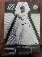 Torii Hunter [Museum Collection] #92 Baseball Cards 2005 Zenith Prices