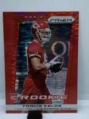 Travis Kelce [Red Pulsar Prizm] #292 Football Cards 2013 Panini Prizm Prices